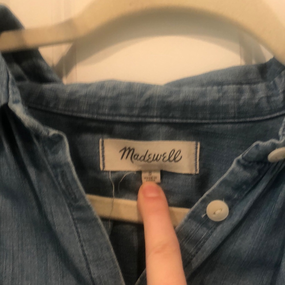 Madewell Denim Buttondown - image 4